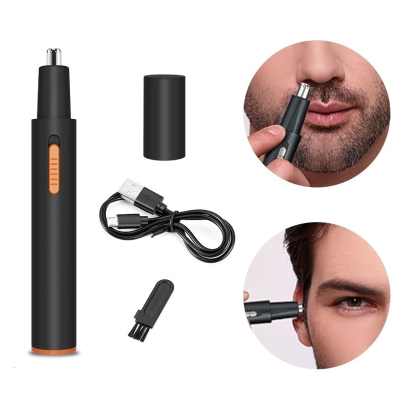 Electric Nose Hair Trimmer Charging High Quality Electric Portable Mini Nose Hair Trimmer for Men and Women 240703