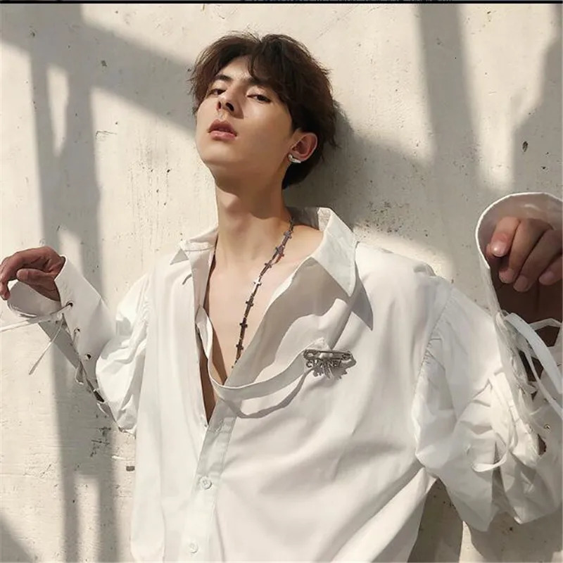 retro sleeve shirt summer Korean fashion cotton long sleeve M-6XL Large size shirt 240615
