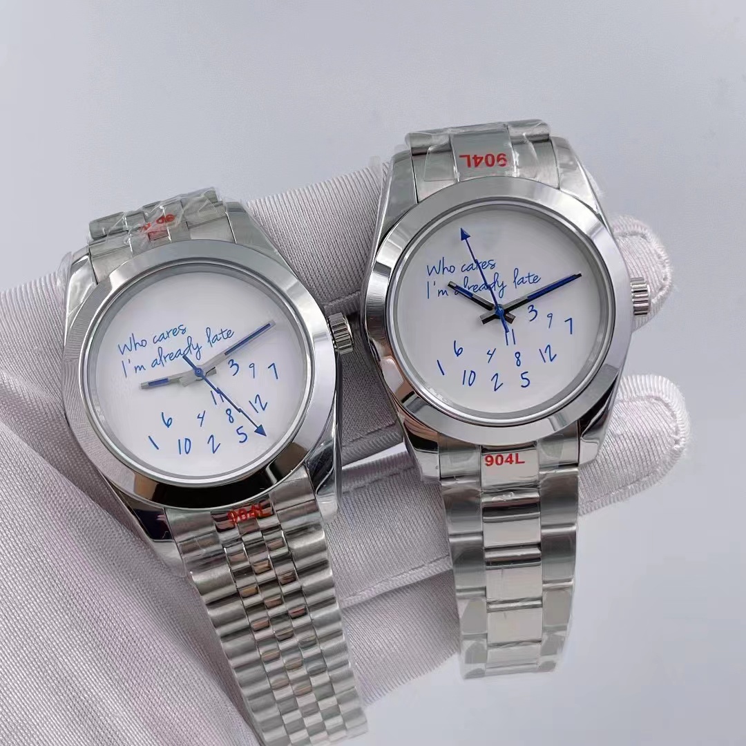 U1 new one 41mm Watches Dial who cares 126234 watch stainless steel case strap automatic mechanical movement 2813 holiday gift