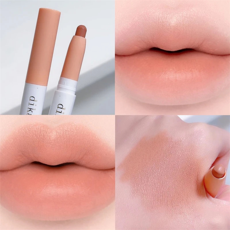 DIKALU Matte Lip Liner Novice Non-stick Cup Toot Lip Velvet Mist Lip Gloss Lip Liner 240703