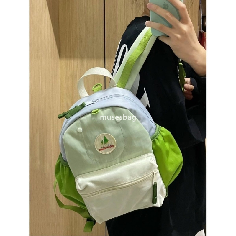Western style unisex temperament new Japanese version small tree avocado children's adult backpack children's super lightweight backpack stu