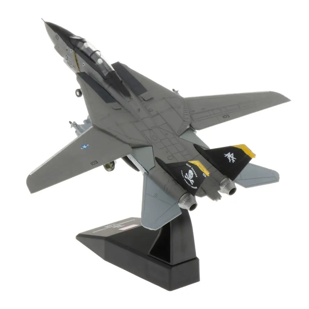 1 100 Diecast Model Toy F-14 Super Flanker Jet Fighter Aircraft 240702