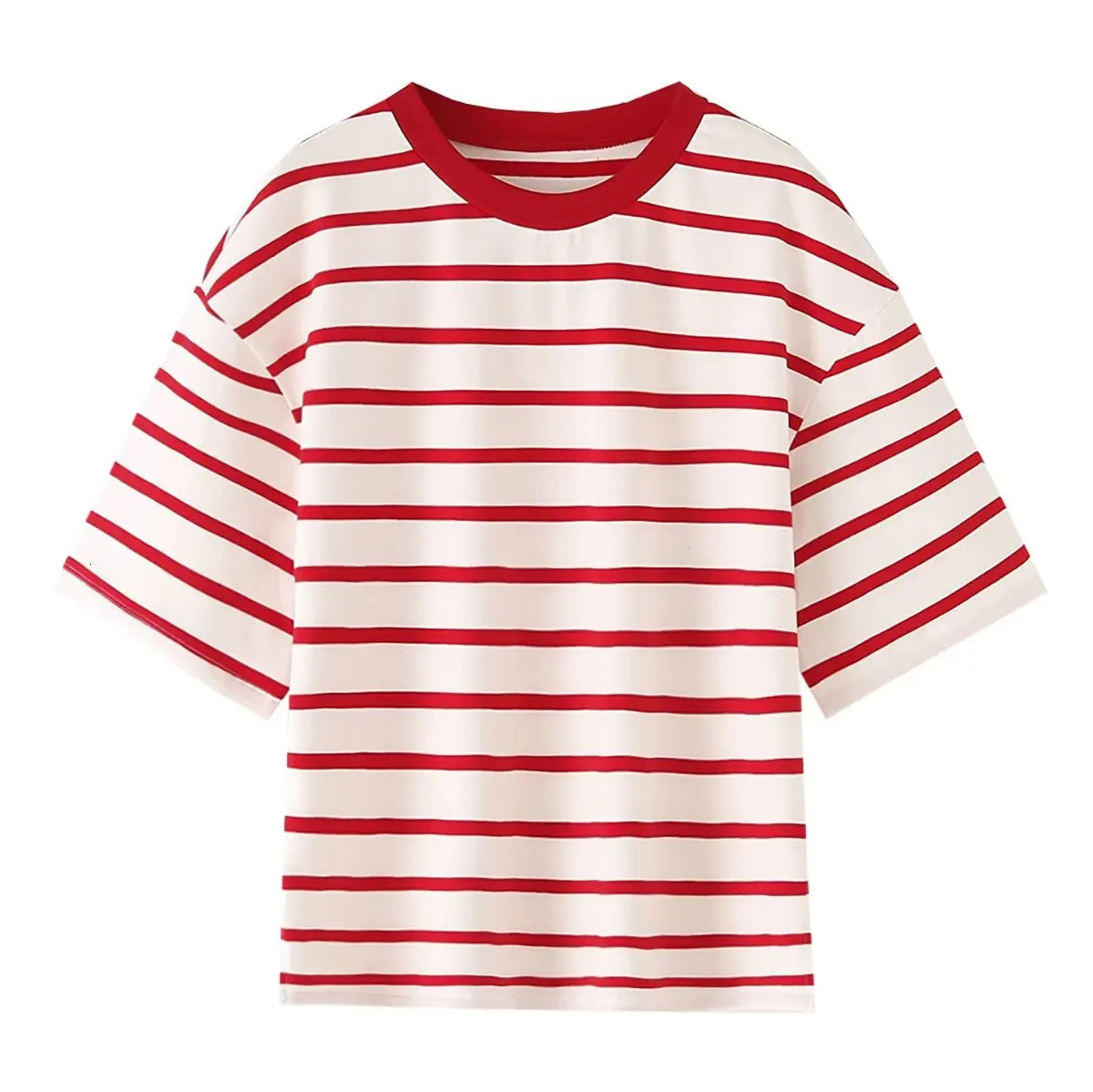 Traf ZR Womens Tshirts Summer Y2k Streetwear Fashion Girls Short Sleeve Tee O Neck T Shirt for Women Harajuku Tops 240627