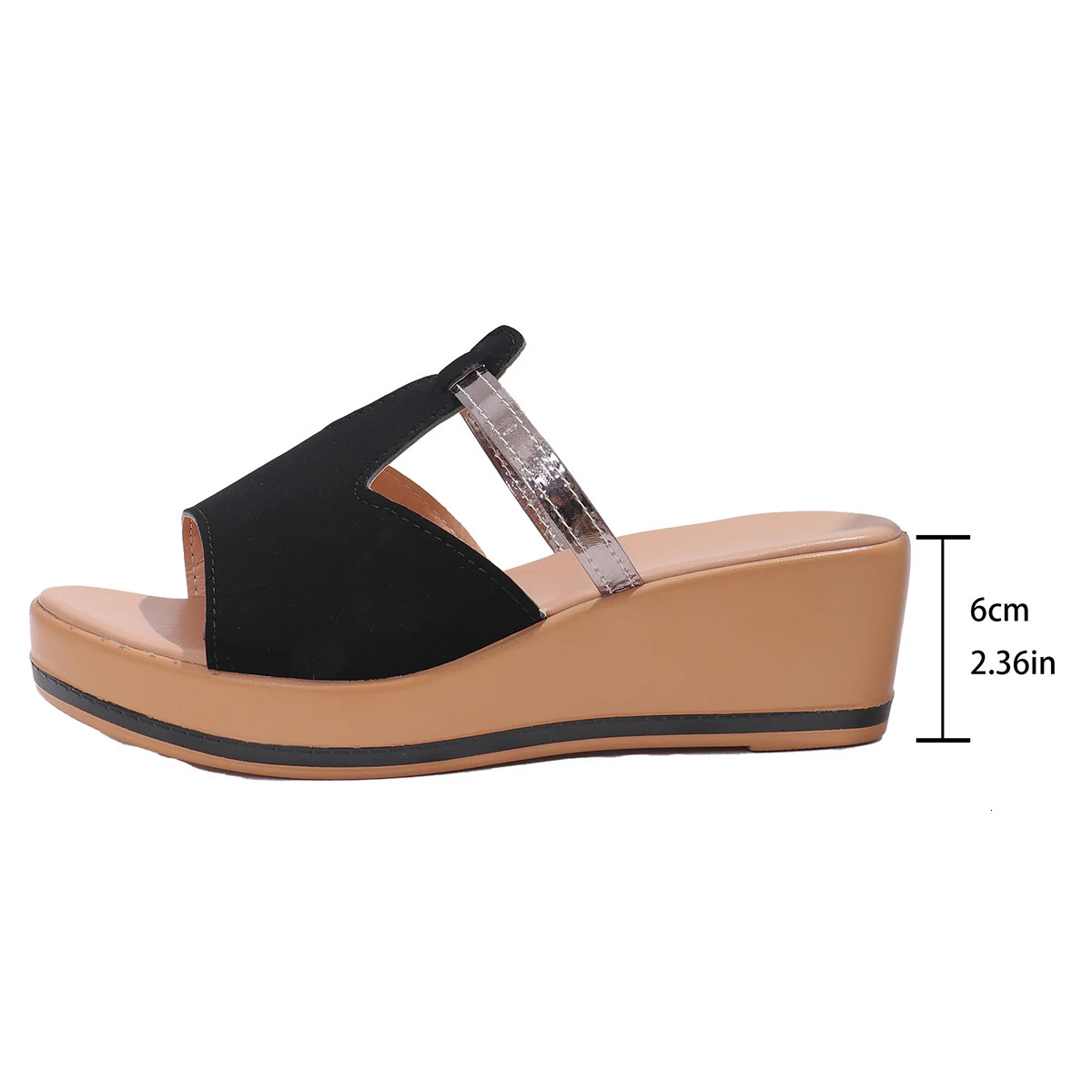 Open Toe Womens Wedge Sandals White Summer Fashion Breathable Comfortable Sandals Woman Buckle Female Footwear Woman Shoes 240704