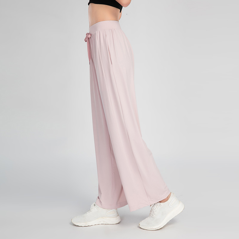 Outdoor ice silk sunscreen women's cool feeling new summer thin quick drying breathable running casual pants F7.4#39