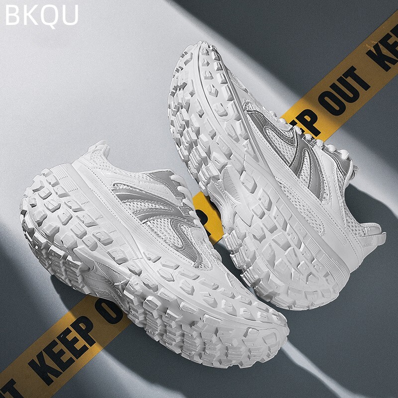 Original Men's Mesh Thick-Soled Tire Casual Sports Shoes Wear-Resistant Lightweight Comfortable Breathable Fashion Trend