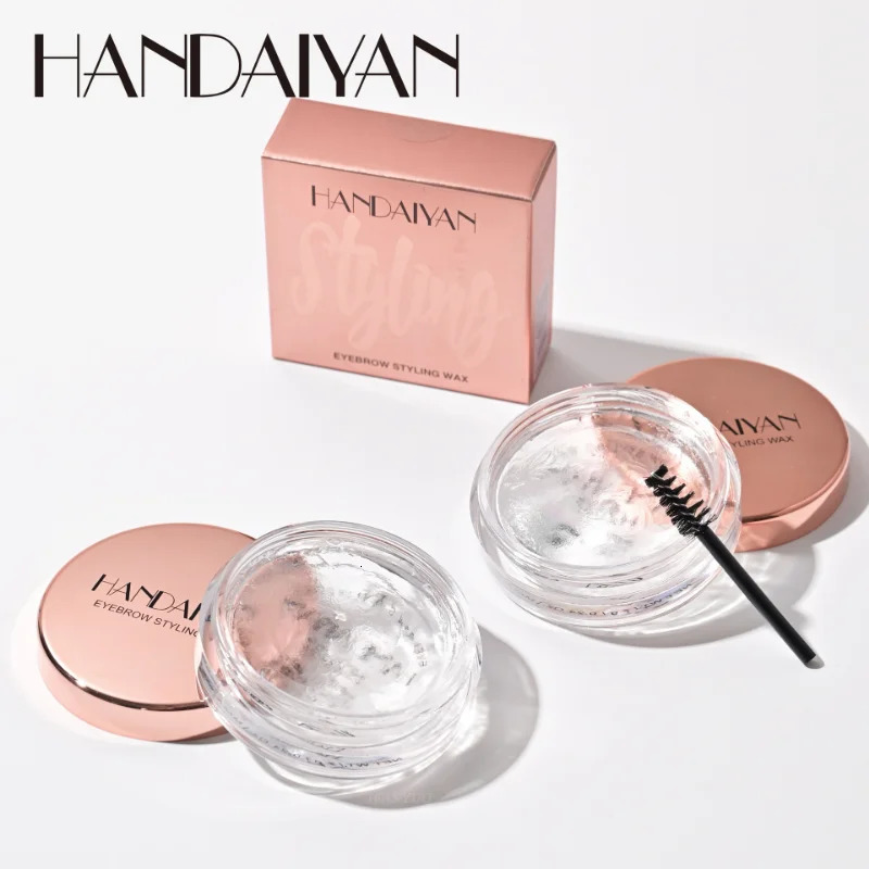 Wild Brow Wax Colourless Wax Eyes Brow Gel Long-Lasting 3D Feathery Wild Brow Styling Easy To Wear Makeup Eyebrow 240703