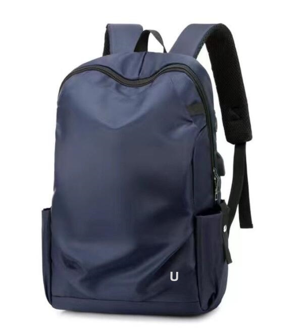 Lemon Simple Casual Mens Backpack Waterproof Business Computer Travel Student Bag