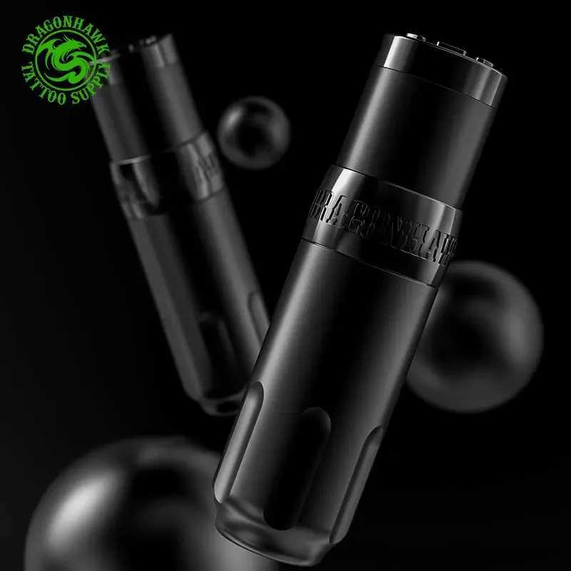 Tattoo Machine Dragonhawk X5 LED Display Wireless Pen Brushless Motor 4.0mm Stroke Tattoo Machine Q240703