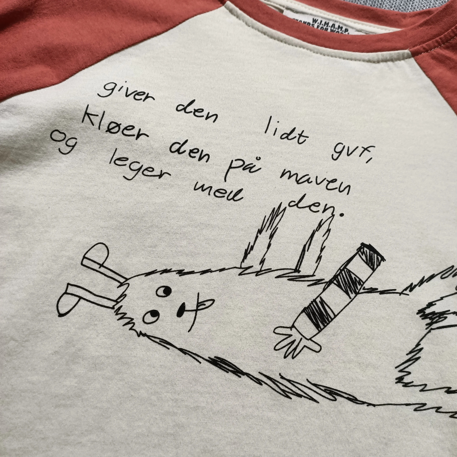 BOBOZONE Autumn bobo rabbit print long-sleeve t-shirt for kids boys girls children top 240703