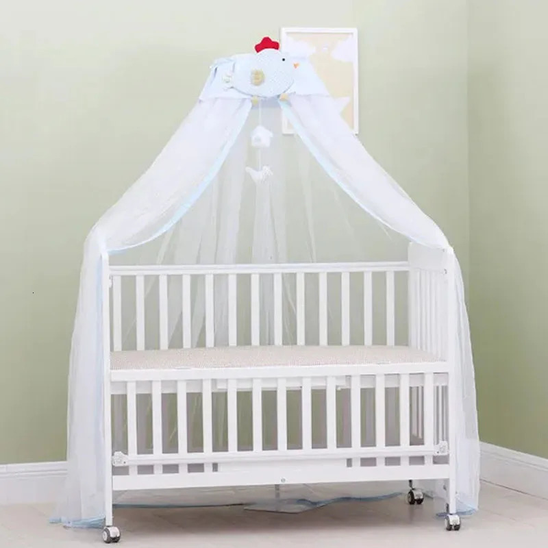 Foldable Infant Bed Full Cover Mosquito Netting Canopy Summer Baby Crib Dome Universal Mosquito Net Children Bedding Supplies 240701