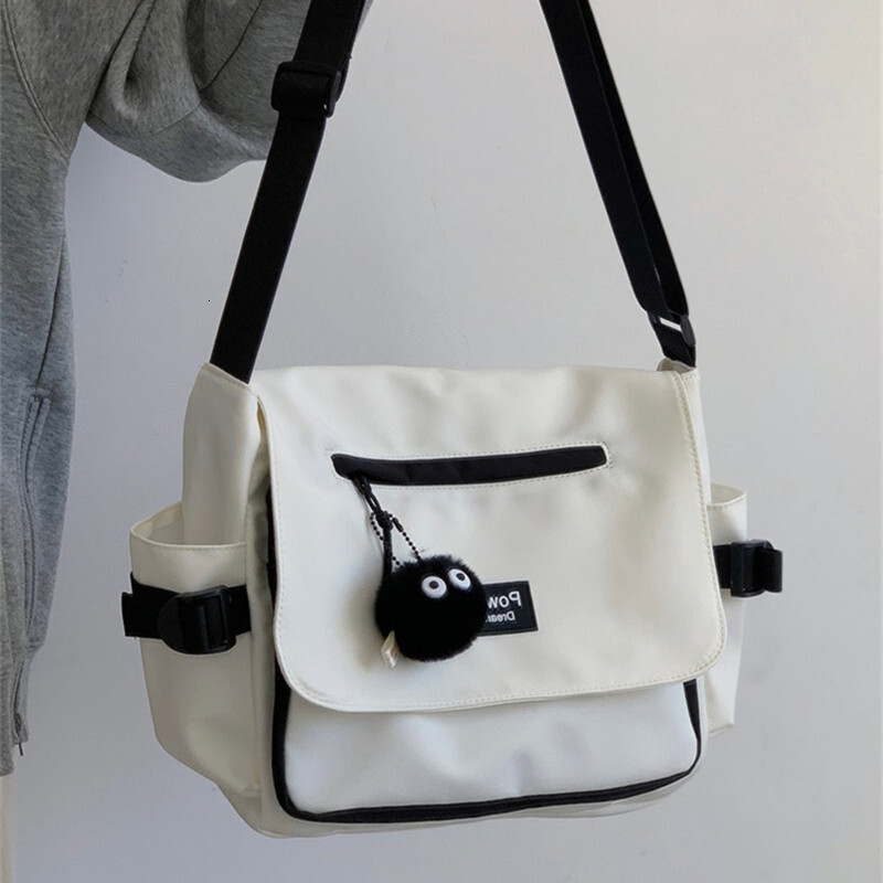 Crossbody Women Preppy Style Patchwork Color Shoulder Collage Student Messenger Bag waterproof Bags H7.4#25