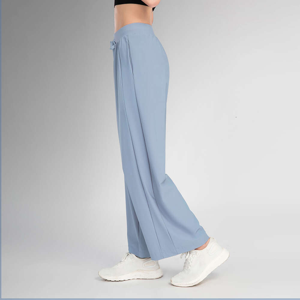 Outdoor ice silk sunscreen women's cool feeling new summer thin quick drying breathable running casual pants F7.4#39