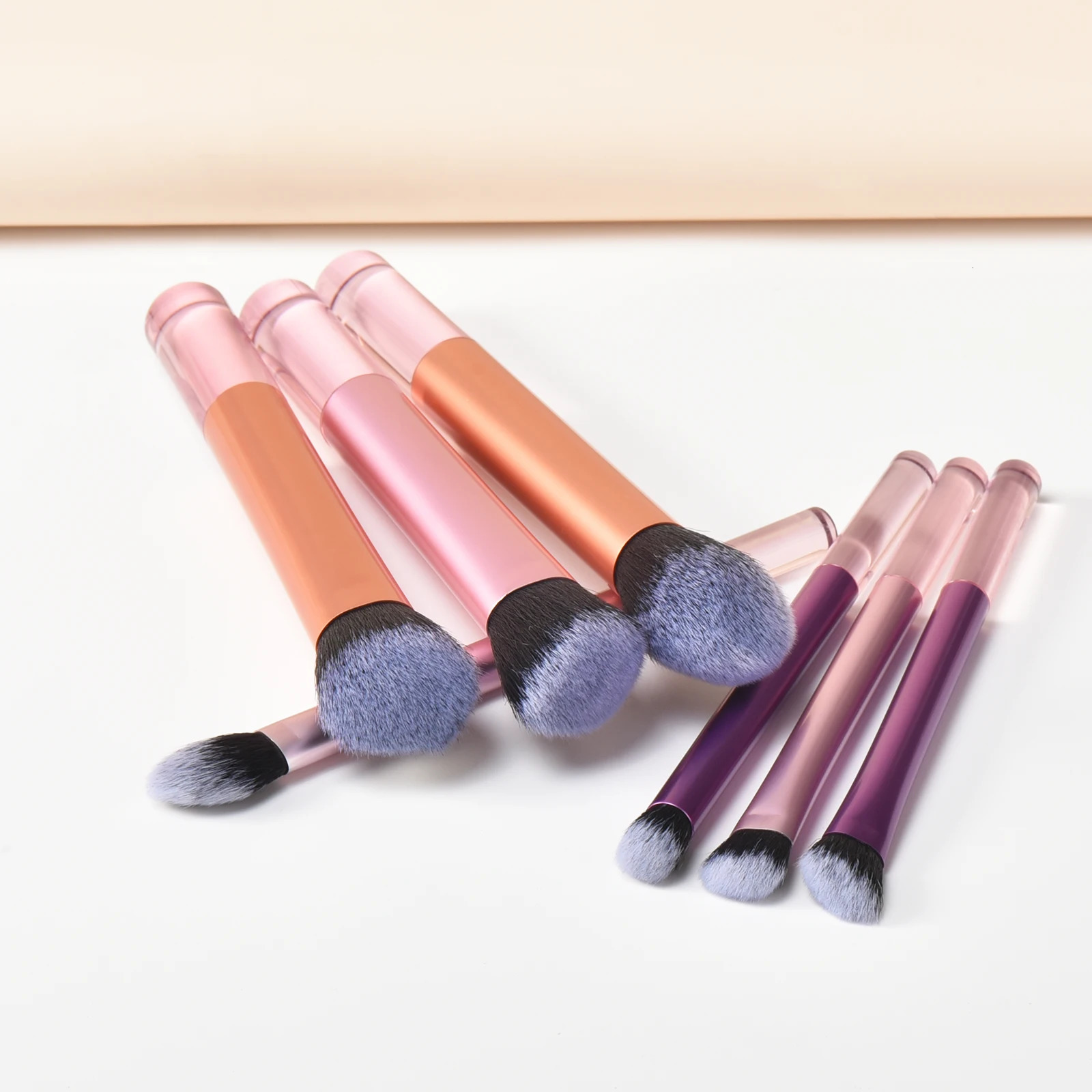 Colorful Makeup Brush Set Powder Brush Blush Foundation Brush Contour Brush Eyeshadow Brush Professional Makeup Tools 240704