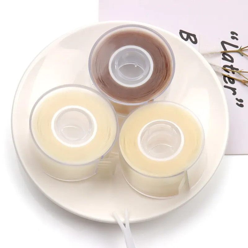 600Pcs Eyelid Tape Sticker Invisible Natural Self-adhesive Double Fold Eyelid Lace Paste Self Adhesive Clear Beige Makeup Tool 240703