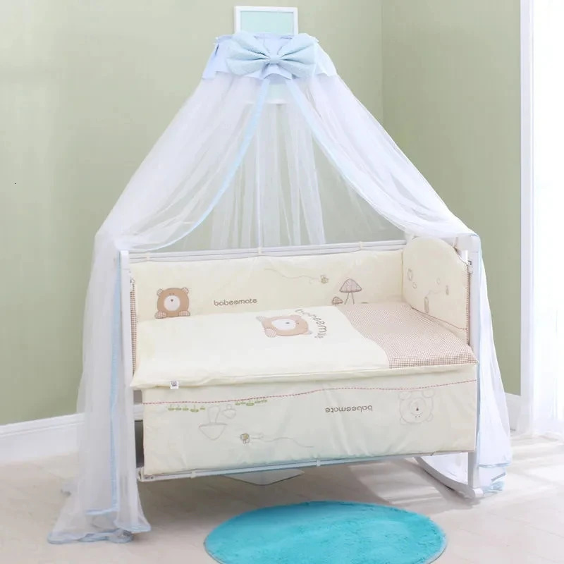 Foldable Infant Bed Full Cover Mosquito Netting Canopy Summer Baby Crib Dome Universal Mosquito Net Children Bedding Supplies 240701