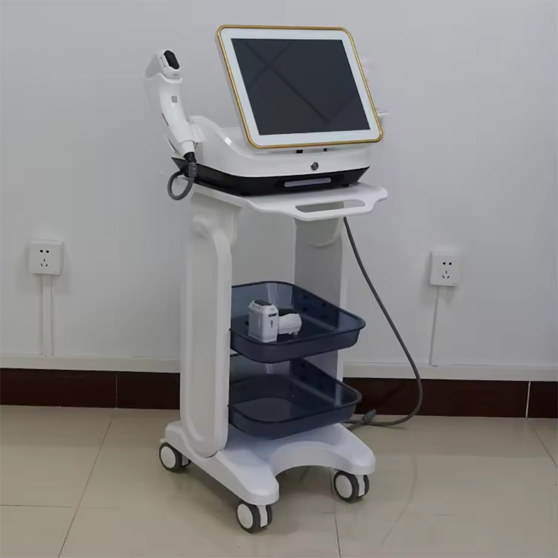 Portable 2 Handles Liposonic Slimming Machine Wrinkle Removal Skin Tightening Hifu Loss Fat Device With 10D Eliminate Foreheads Wrinkles Device