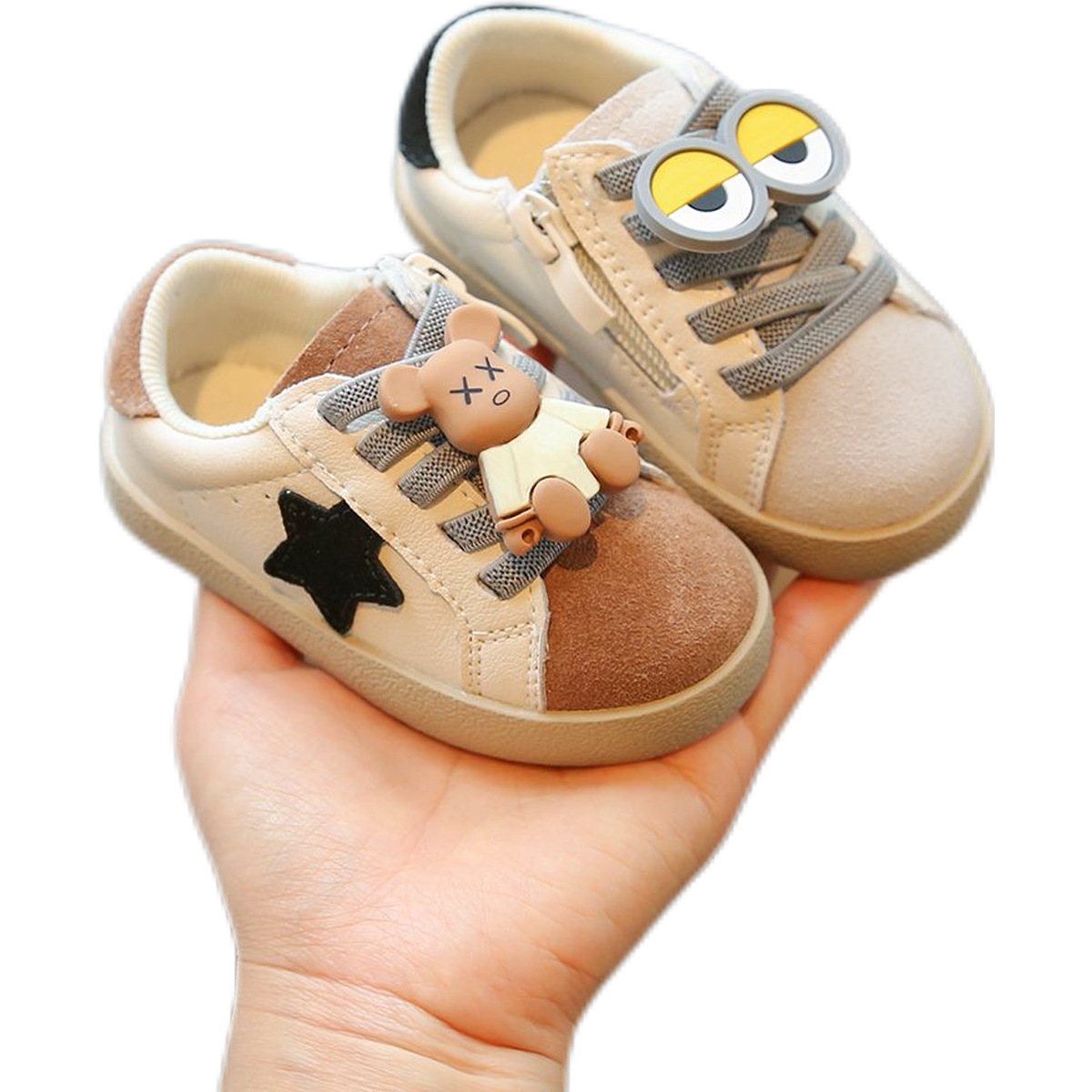 Summer New Spring Boys' Shoes Walking Shoes Anti slip Soft Sole Functional Shoes Baby Shoes Bread