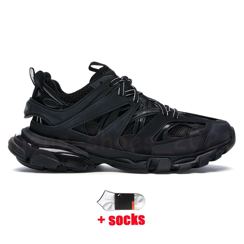 Designer Track 3 3.0 Casual Shoes Dress Shoe Men Women Triple Black White Pink Blue Red Sier Trac Sneakers Platform Mesh Nylon Leather Trainers Size