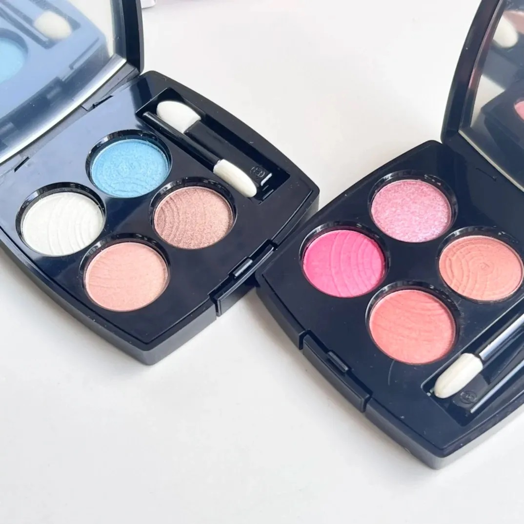 2026 New Eyeshadow 4 colors 78# RIVAGE 88# CORAL TREASURE Long lasting makeup glitter highlighter eye shadow palette free shipping