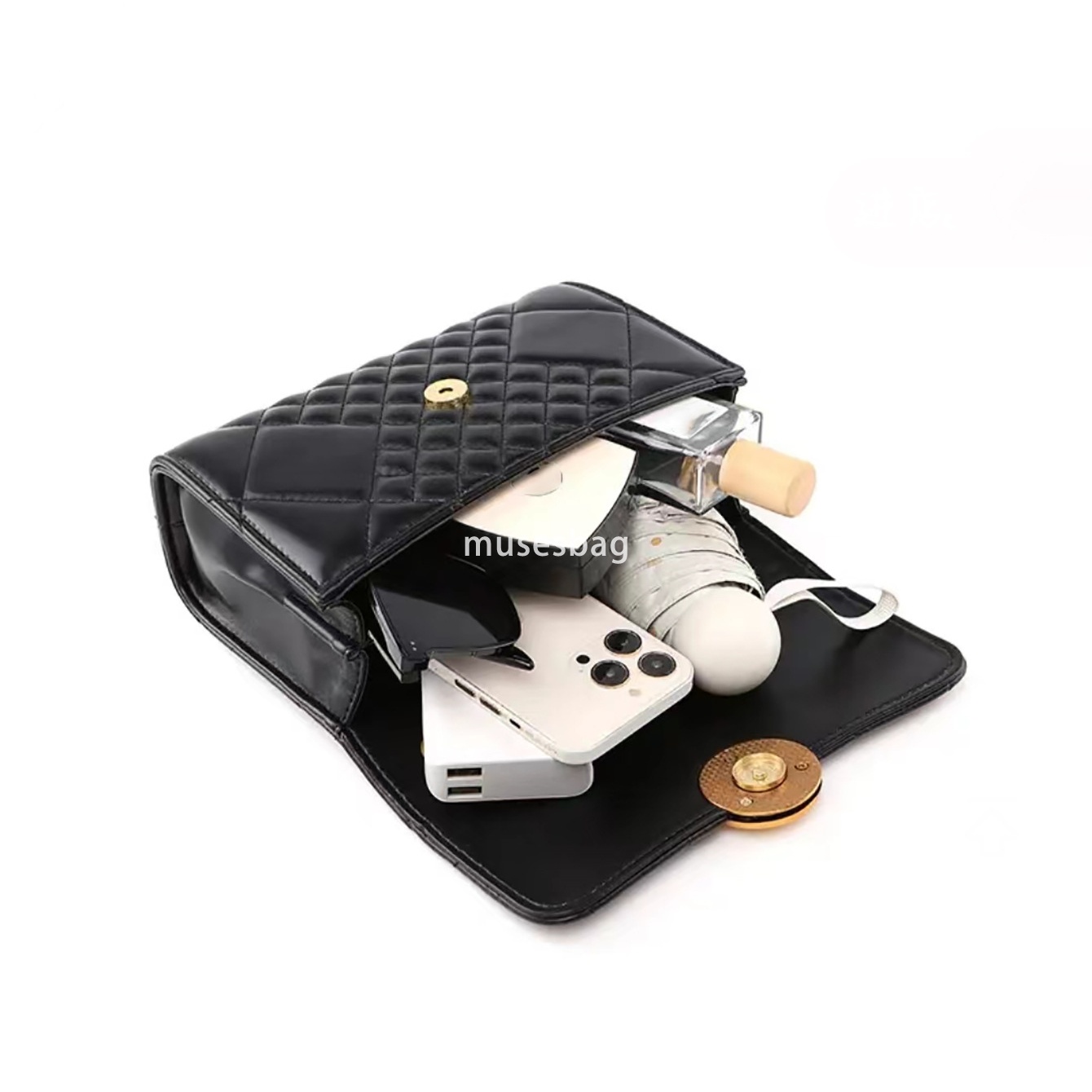 Fashionable and trendy niche design light luxury and versatile new chain bag women's niche trend fashion single shoulder diagonal cross bag tempe