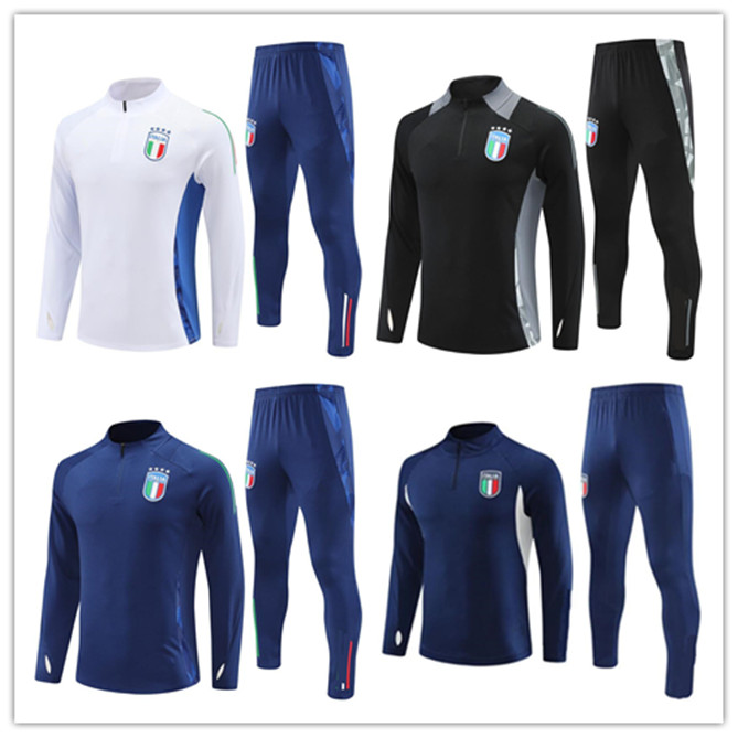 2024 2025 Italy tracksuit tuta maglia jersey 24 25 football training suit survetement camiseta SOCCER chandal kit football men kids uomo calcio