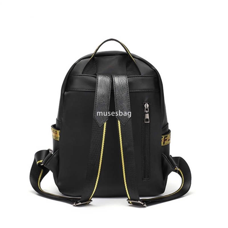 Western style women's atmospheric PU backpack ins European and American style Korean version ins fashion casual versatile travel bag lightweight 