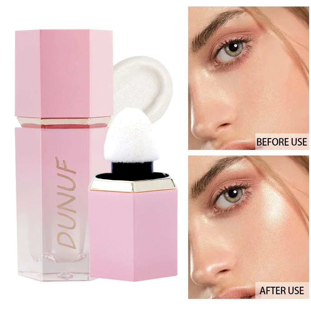 4-color Liquid Highlighter Contouring Stick Brightener Bronzer Glow Body Face Contour Shimmer Cosmetics Rare Makeup 240705