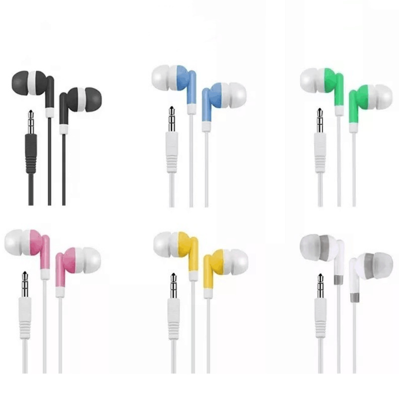 Universal 3.5MM Earphones Headset Bass Earbuds In-Ear Headphone Without MIC for Samsung Iphone Mp3 Mp4 Tablets