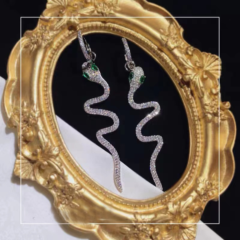 Sparkg Ruby & Sapphire Sterg Sier Dangle Earrings