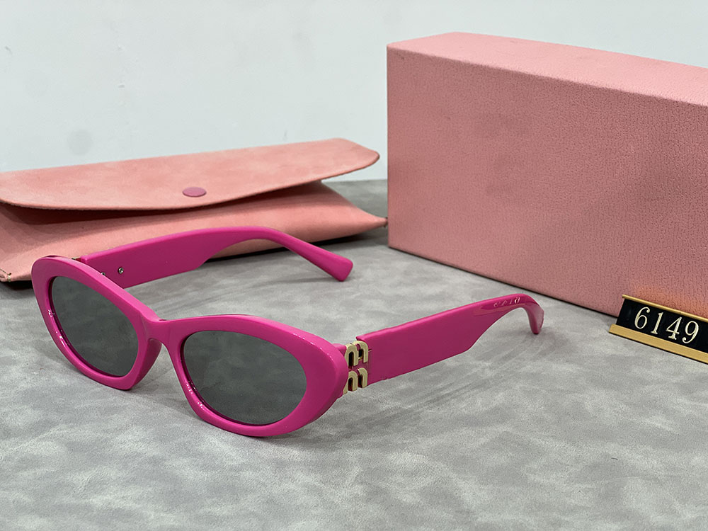 Red SMU09YS Sunglasses Classic Luxury Designer Cat Eye Glasses For Women