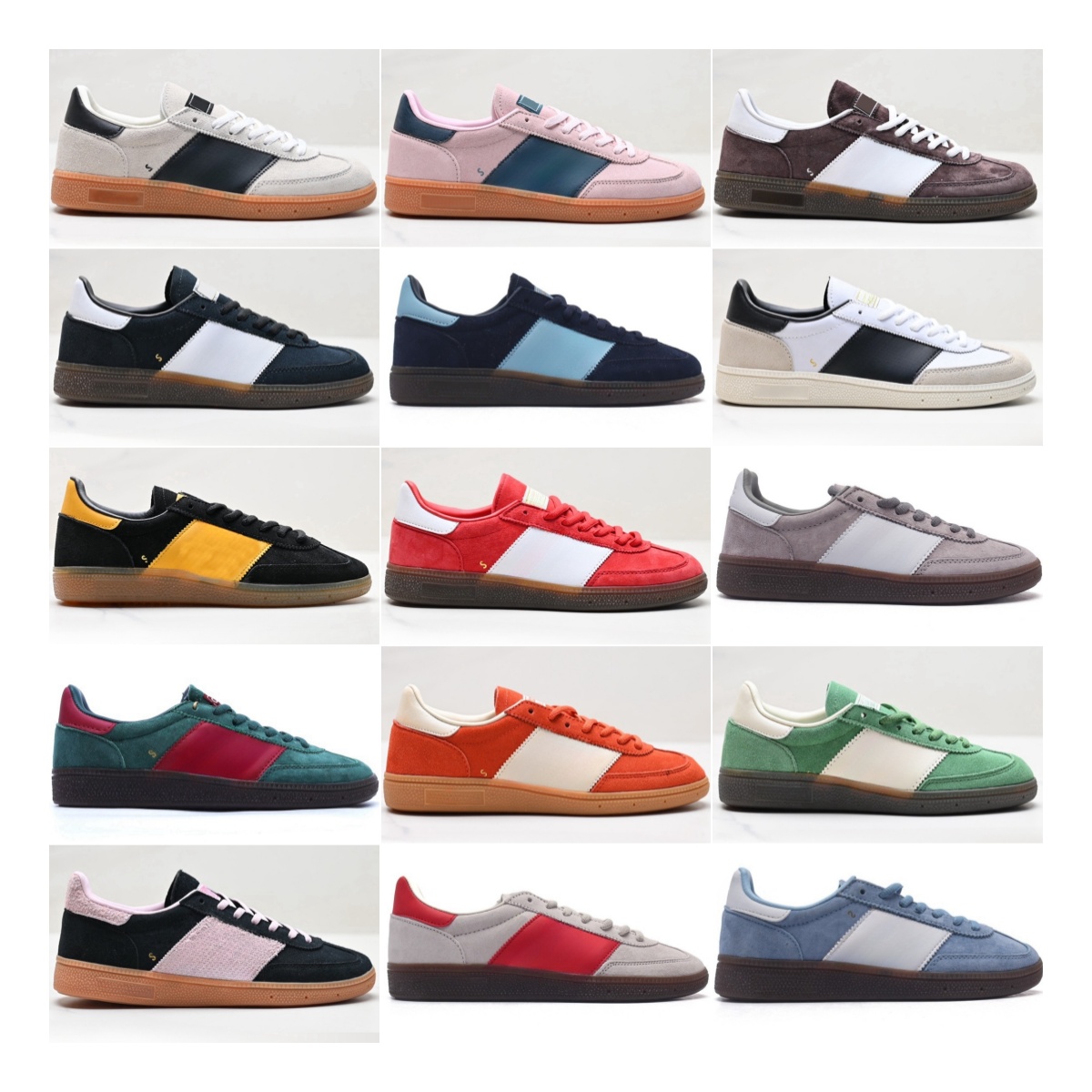 Sneakers Casual Shoes Reflective Shoes Trainers Leisure Shoe Vintage Suede Leather Sneaker Patchwork Platform 27234 NEW