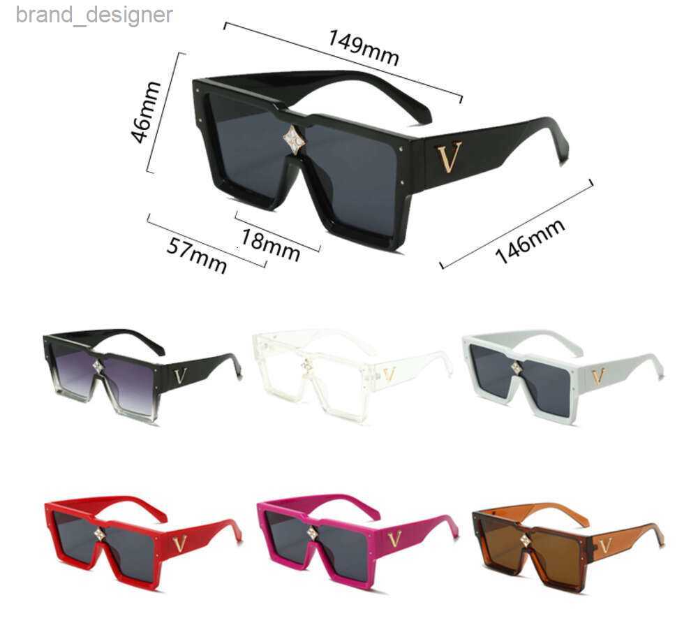 sunglasses cyclone glasses fashionable outdoor womens sunglasses UV400 luxury mens big lens sunglasses