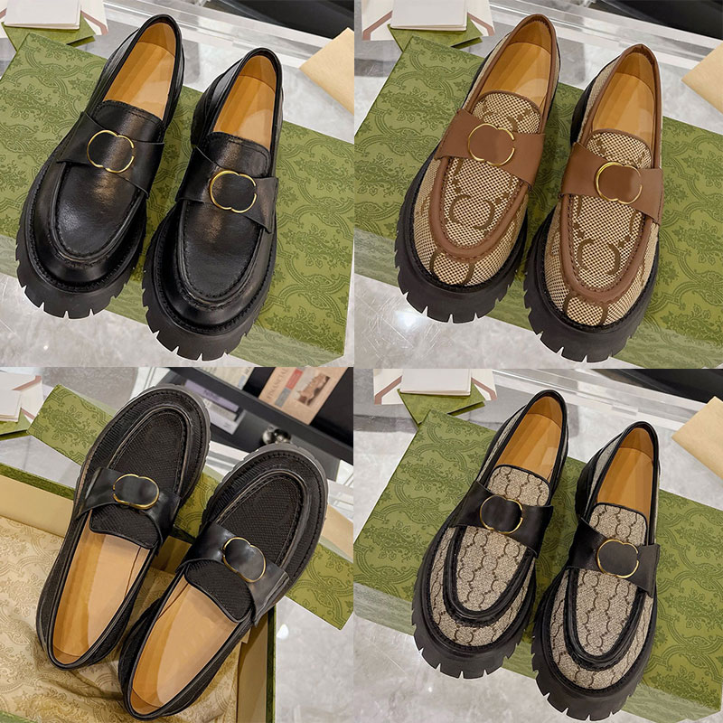 designer loafers Mens womens loafers Letter Loafer Leather Lining loafer rubber soles loafers classic canvas loafers summer comfort loafers