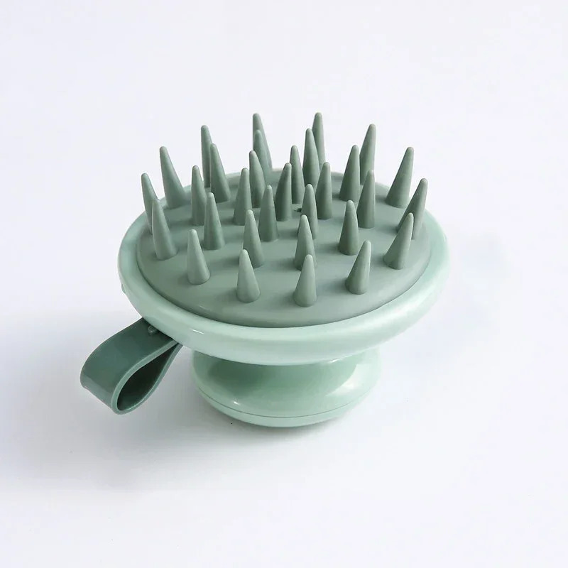 Silicone shampoo scalp massage brush silicone body brush shampoo comb hydro shower massage brush 240704