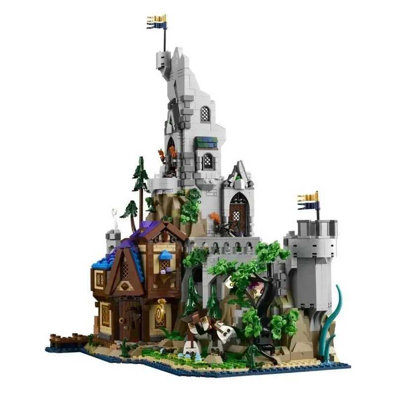 Blocks IN STOCK 2024 New Ideas 21348 Dungeonsed Red Dragons Tale Building Blocks House Model Assembly Toys z241126