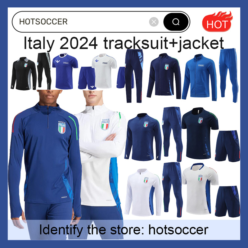 2024-2025 Italy tracksuit+Jackets+Short Sleeves tuta maglia jersey 24 25 Italia Italie football training suit survetement camiseta SOCCER chandal kit football