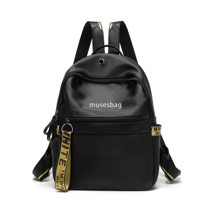 Western style women's atmospheric PU backpack ins European and American style Korean version ins fashion casual versatile travel bag lightweight 