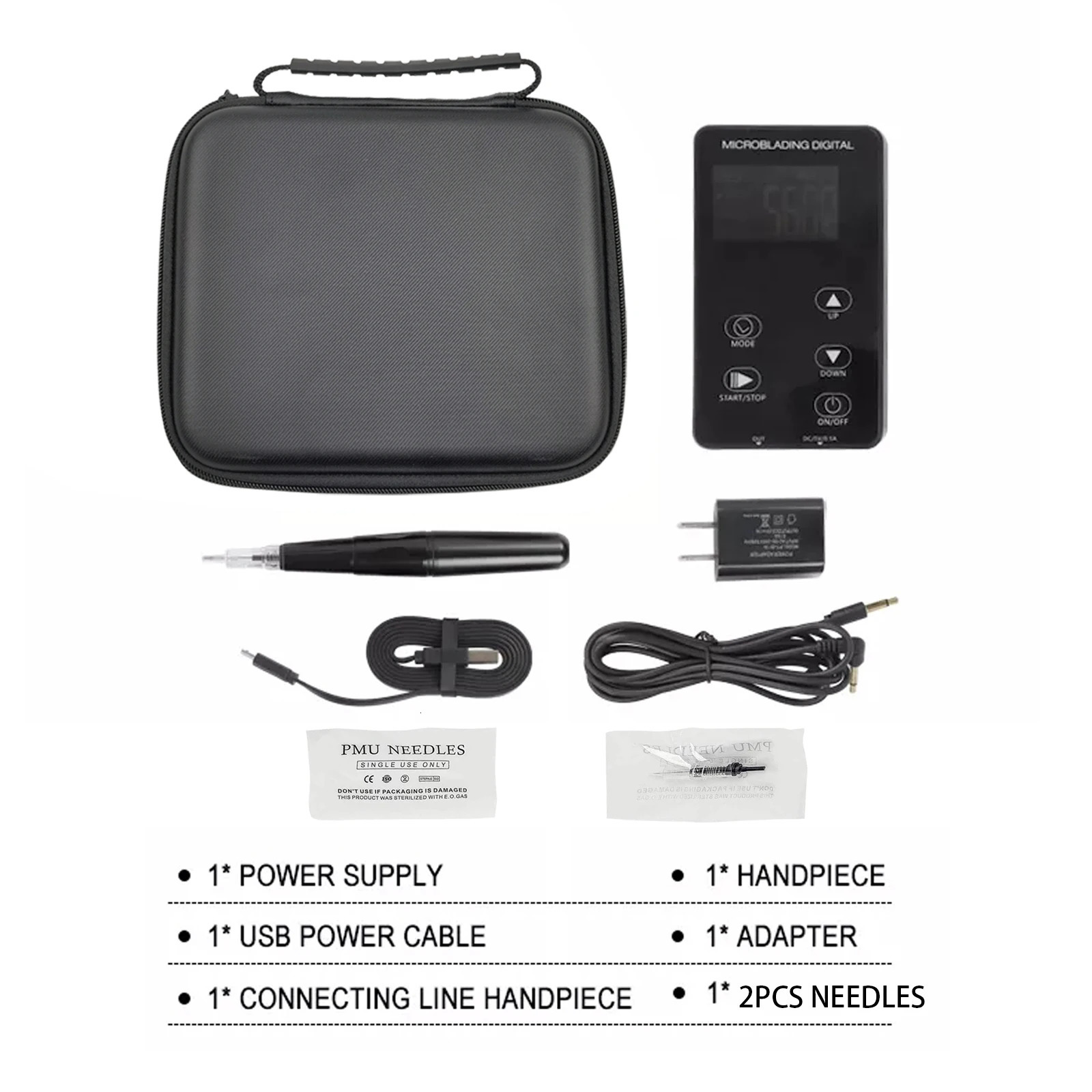 Electric YD Blue Sky Microblading PMU Tattoo Pen Rechargeable Permanent Makeup Eyebrow Lip Eye Tattoo Machine 240620bj