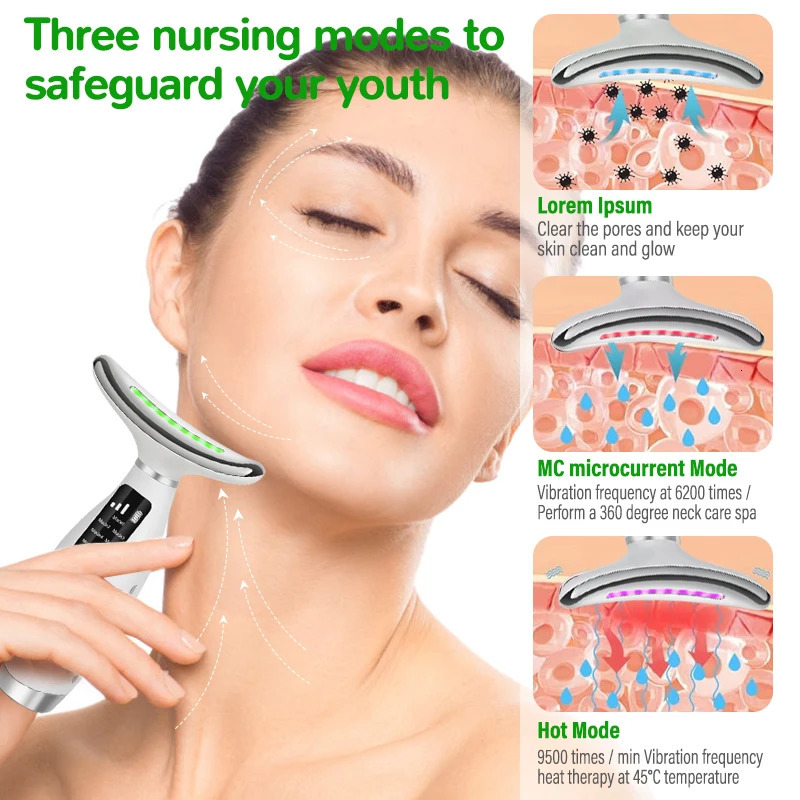 Neck equipment vibration massage and neck personal care skin home equipment lift machine 240704
