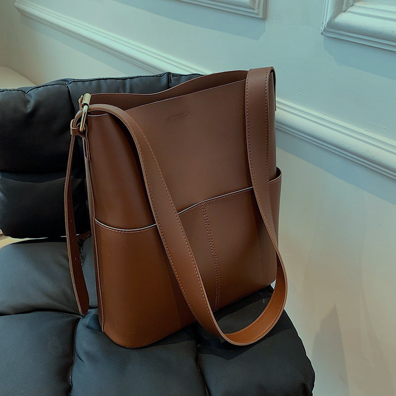 Urban minimalist niche design bags new women's bags large capacity crossbody bags bucket bags women's shaped minimalist shoulder bags
