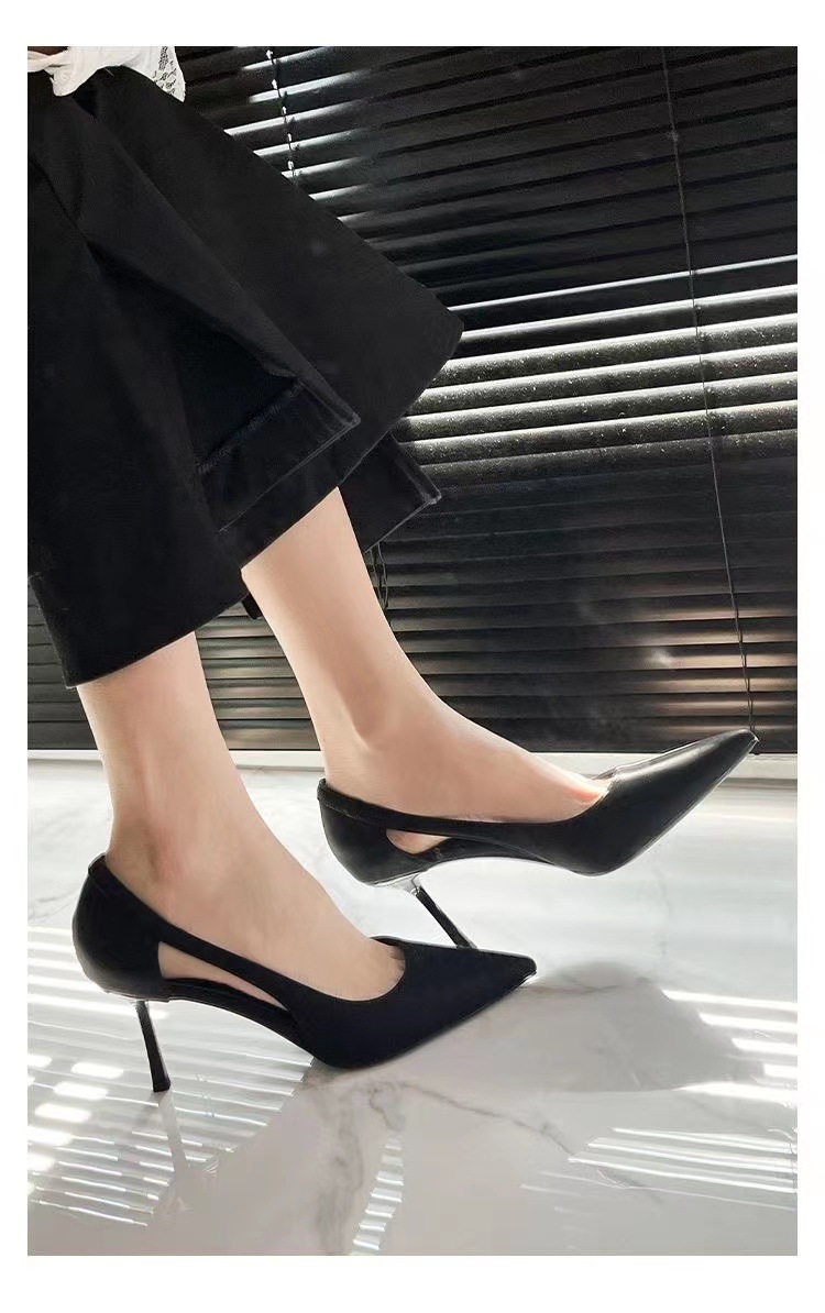 Womens Shoes New Spring Leisure Simple Trendy Outdoor Fashionable Versatile Style Comfortable Minimalist Commute Triple Black Free shipping