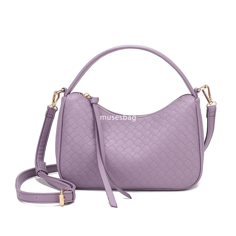 Small Design Bag New Woven Women's Bag Korean Edition Foreign Trade Spot Wholesale Handheld Shoulder Bag Women's Trendy Crossbody Bag