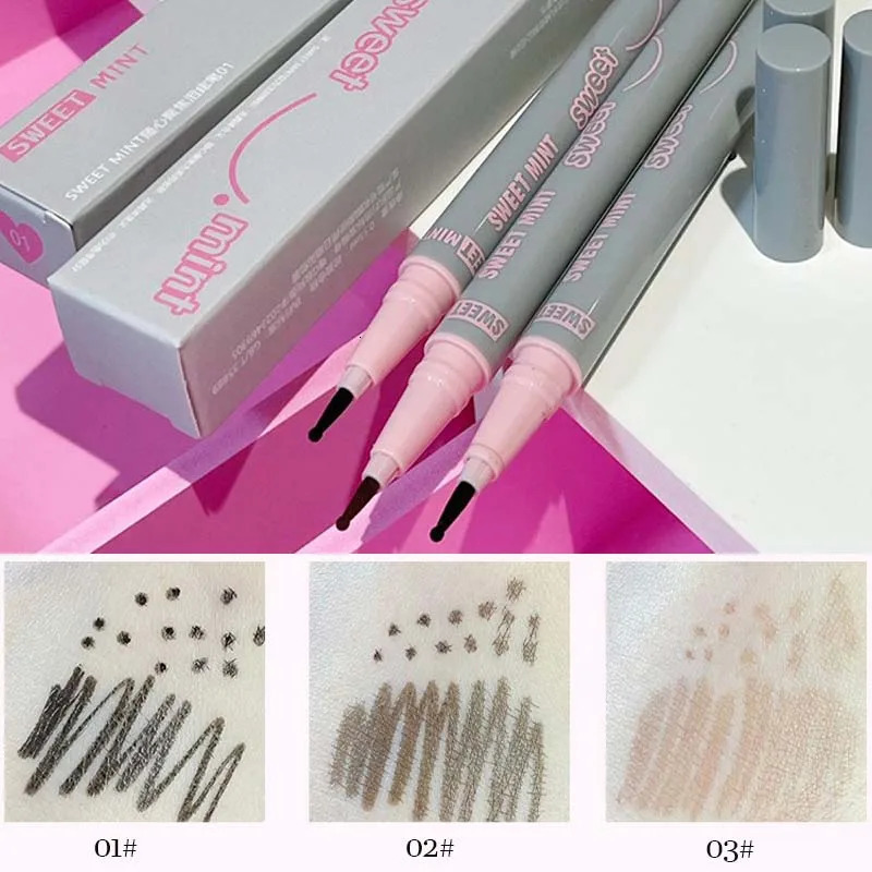 Natural Lifelike Face Fake Freckles Pen Waterproof Durable Cosmetics Tool Round Head Fake Spot Pen Embellishment Makeup Dot Mole 240705