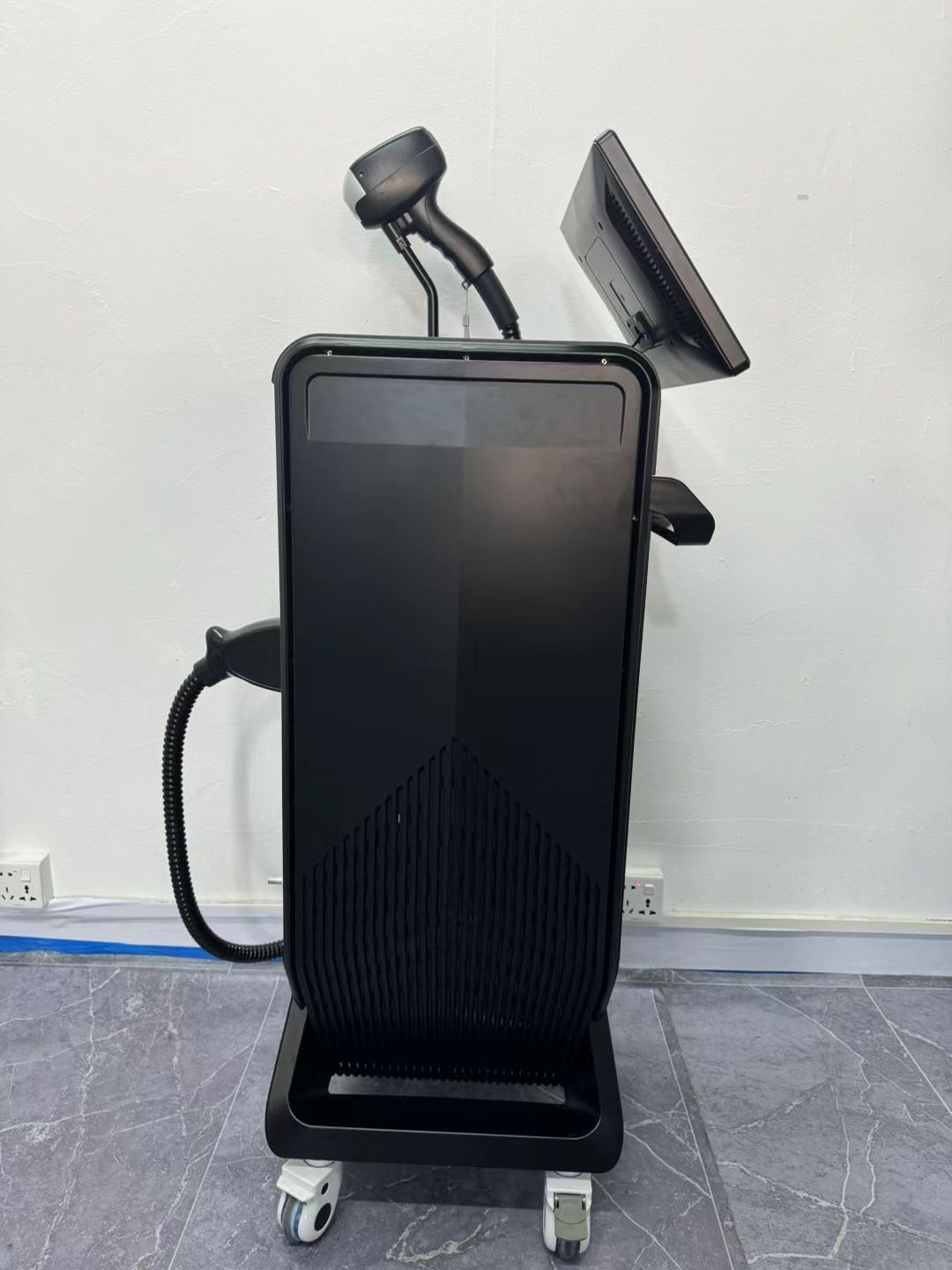 New 3 Wave 808nm Diode Laser Fast Hair Removal Machine Ice Vertical Cooling Gel Laser Hair Removal Beauty Machines 755nm 808nm 1064nm