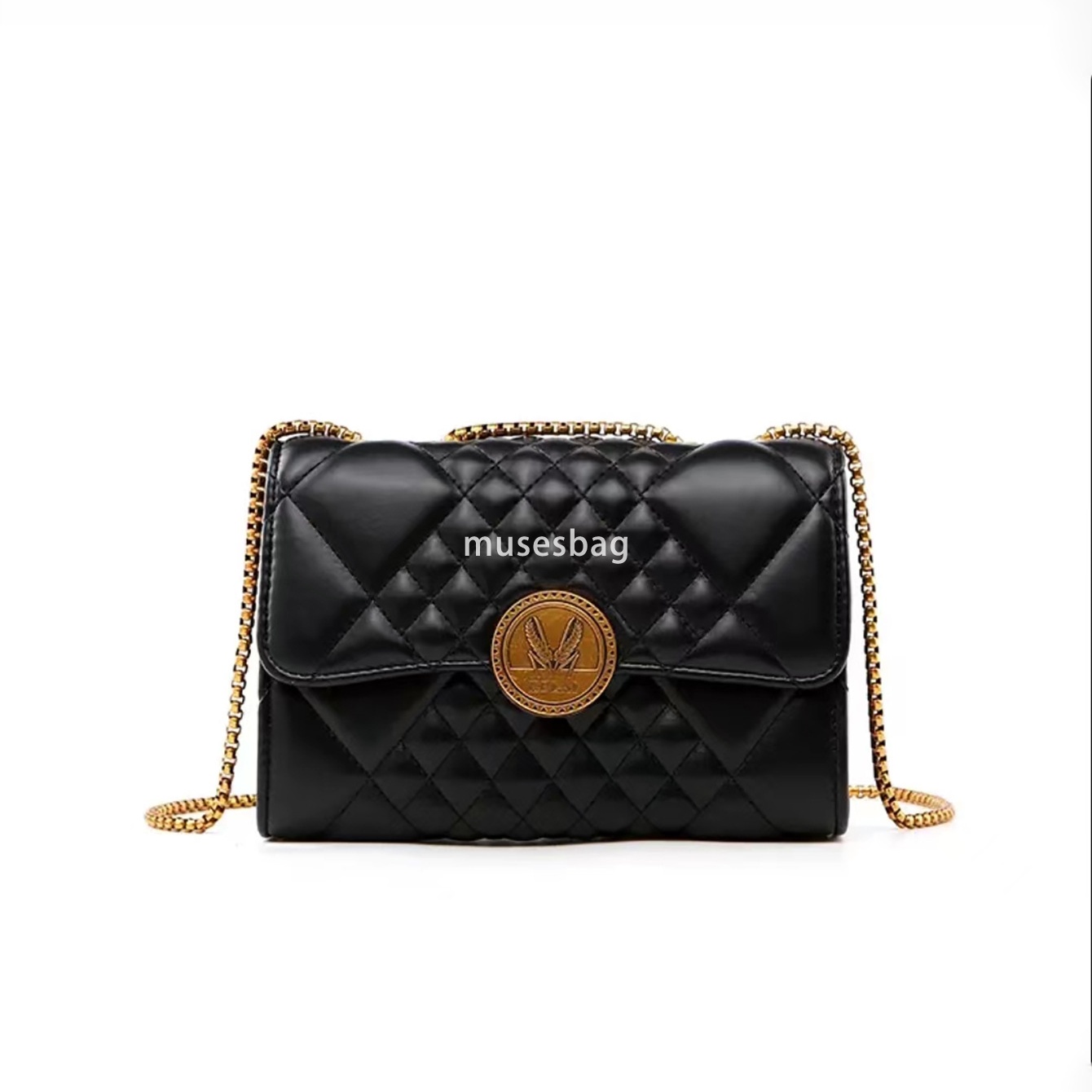 Fashionable and trendy niche design light luxury and versatile new chain bag women's niche trend fashion single shoulder diagonal cross bag tempe