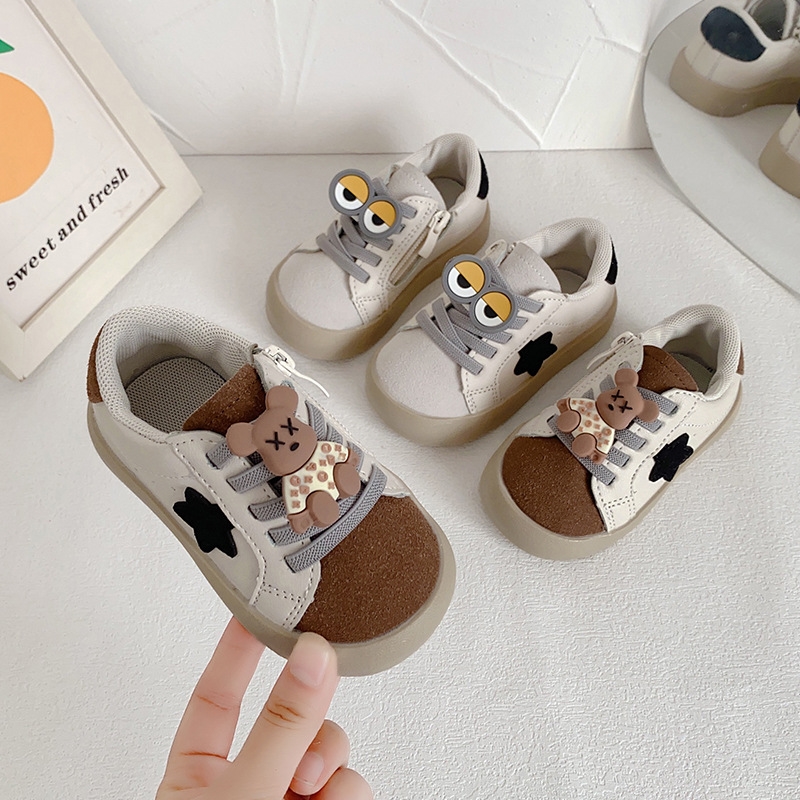 Baby Walking Shoes Soft Leather Infant Toddler First Walkers | 0-1-3-6 Year dh910320090