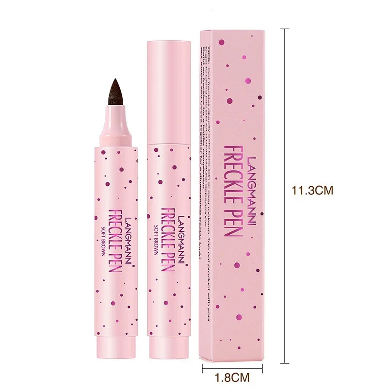 1PC Brown Lifelike Freckle Pen Concealer Dot Spot Pen Waterproof Long Lasting Easy and Convenient Face Concealer Makeup Cosmetic i240705