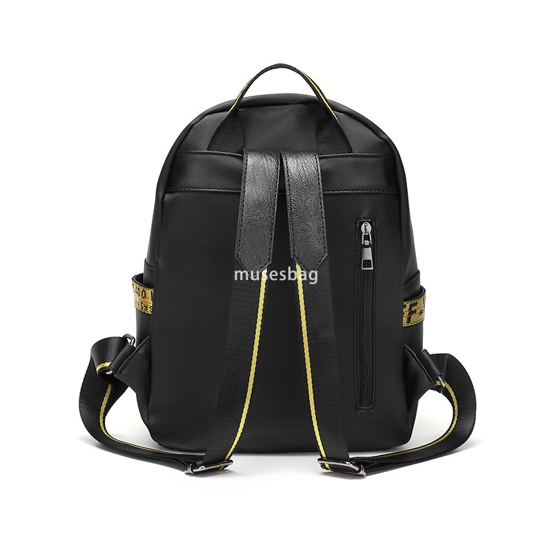 Western style women's atmospheric PU backpack ins European and American style Korean version ins fashion casual versatile travel bag lightweight 