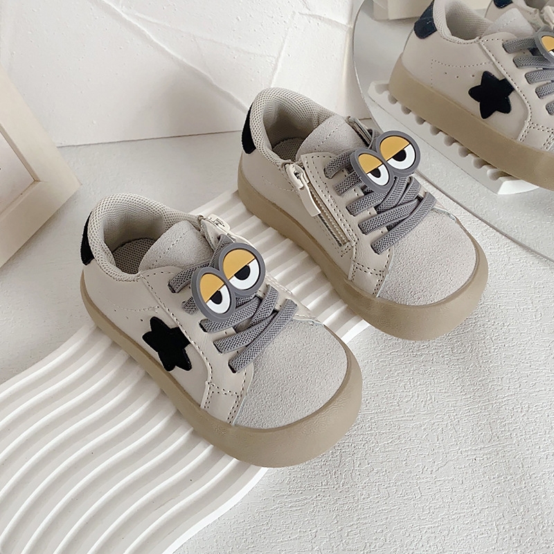 Baby Walking Shoes Soft Leather Infant Toddler First Walkers | 0-1-3-6 Year dh910320090